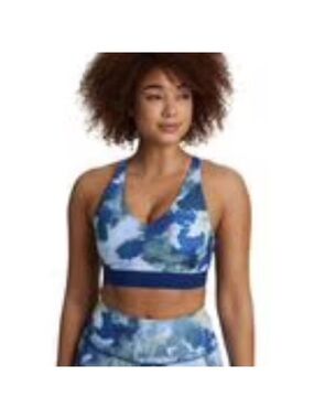 🔥10 for $100🔥 NWT Reebok pastel blue sports bra sewn in cups high support